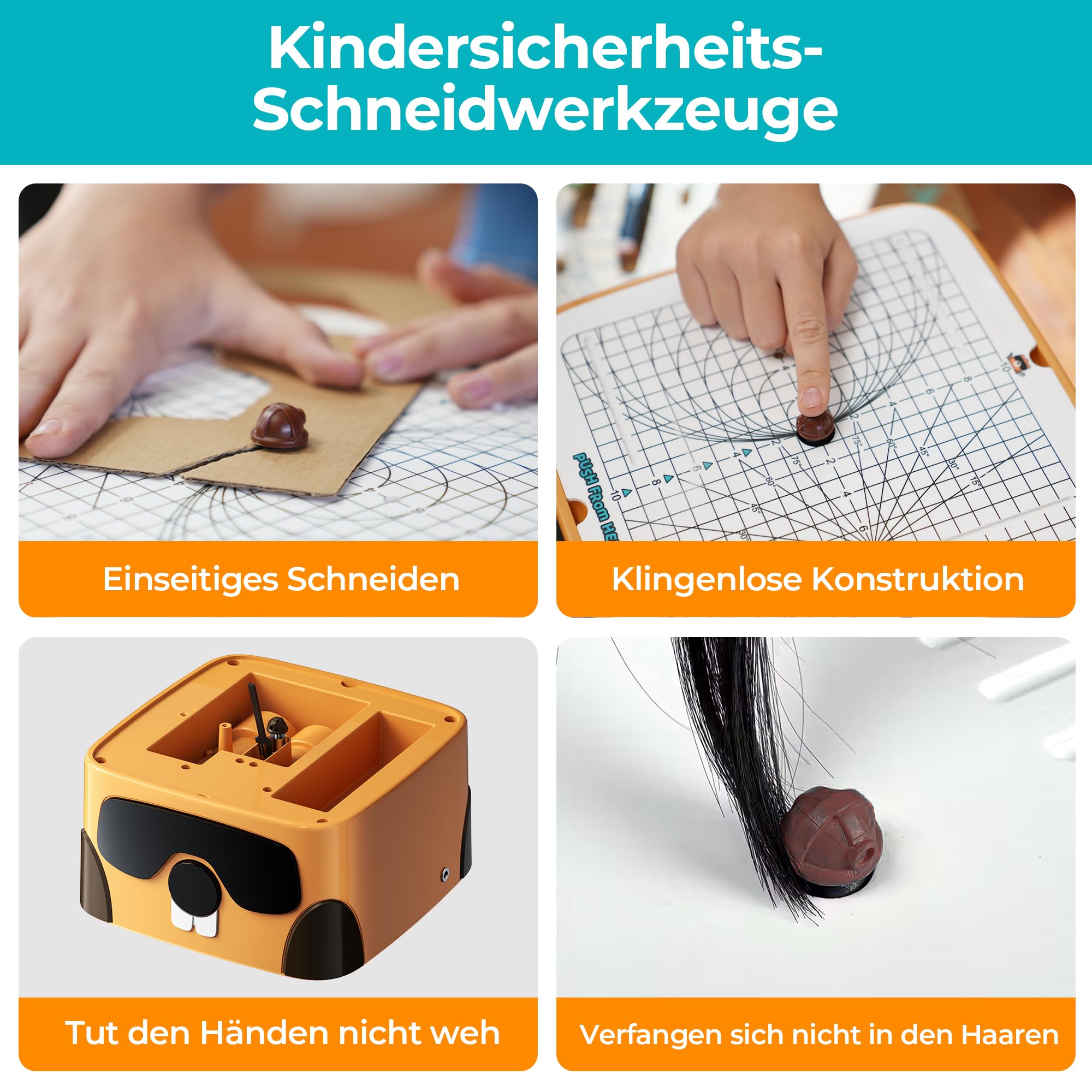 ACMER Kartonschneider für Kinder,Kartonschneider Elektrisch Sicheres DIY-Bauset für Kinder ab 3 Jahren, pädagogisches STEAM-Bastelspielzeug für Jungen und Mädchen,Set für kreative Bauprojekte