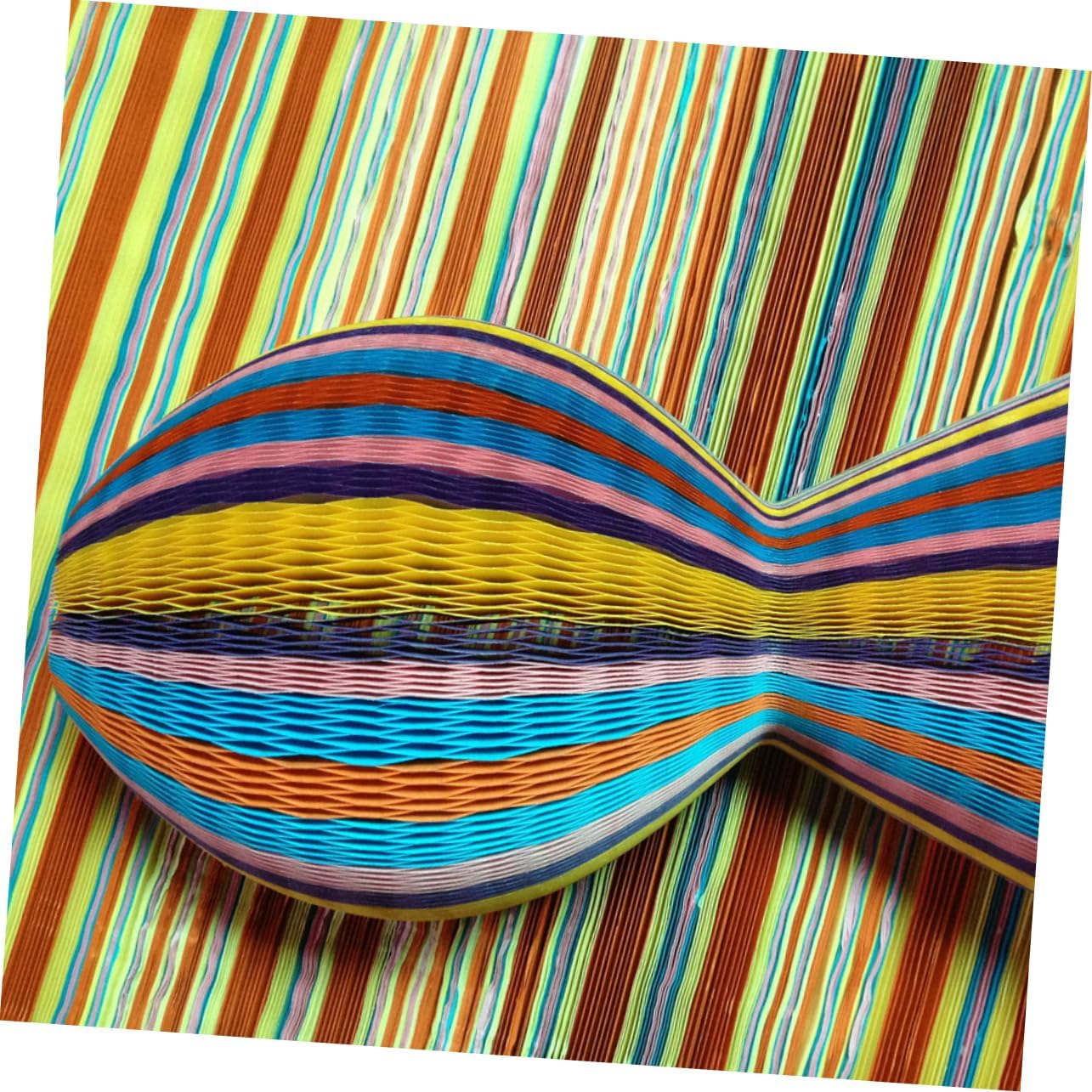 Rainbow Honeycomb Vase Hat Paper Origami Party Hats for Unisex Celebrations Easy to Wear Design for Festivals and DIY Events