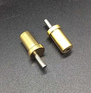 GRASAKY Model Geared 2pcs Hole 2.0mm Copper Head, for Motor Eccentric Wheel Shaft, Hair Clipper Shear Clipper Motor Shaft Wheel Rotating Torque