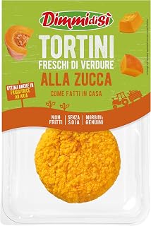 DimmidiSì Tortini Freschi di Verdure alla Zucca 160g