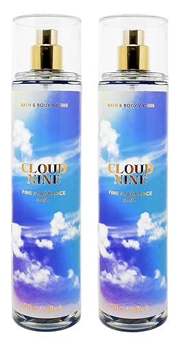 Bath & Body Works Cloud Nine - Paquete de 2 fragancias finas en bruma