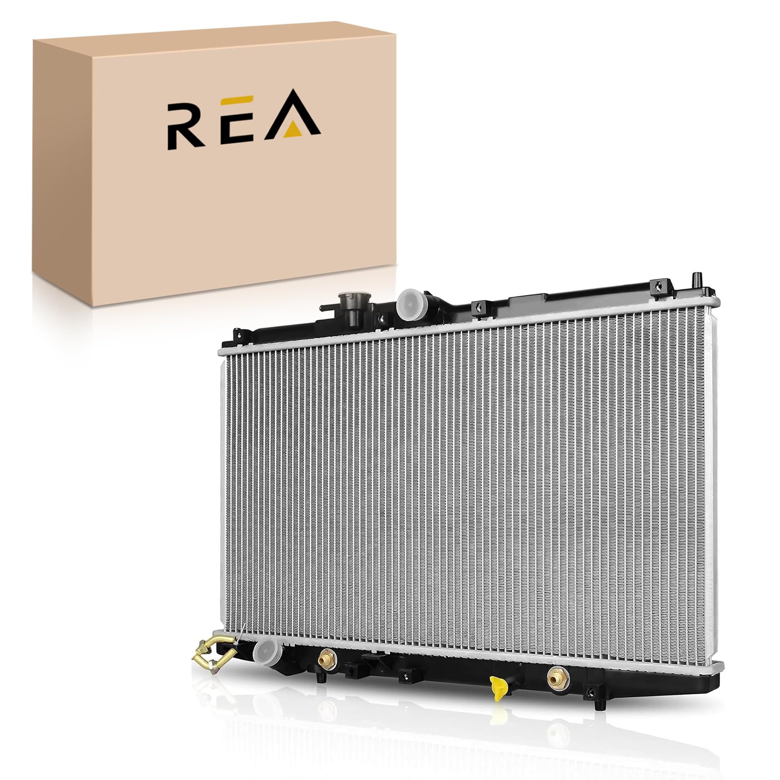 Engine Coolant Radiator Assembly Compatible with Honda Civic 2006-2011 L4 1.8L (USA/Canada Built), Civic 2006-2011 L4 2.0L, Acura CSX 2.0L 2006-2011 Replace# 19010RNBC51