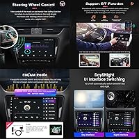 Vista 4 de Radio de coche Android de 9 pulgadas estéreo doble DIN con navegación pantalla táctil estéreo para coche con cámara de respaldo GPS para Lada Granta