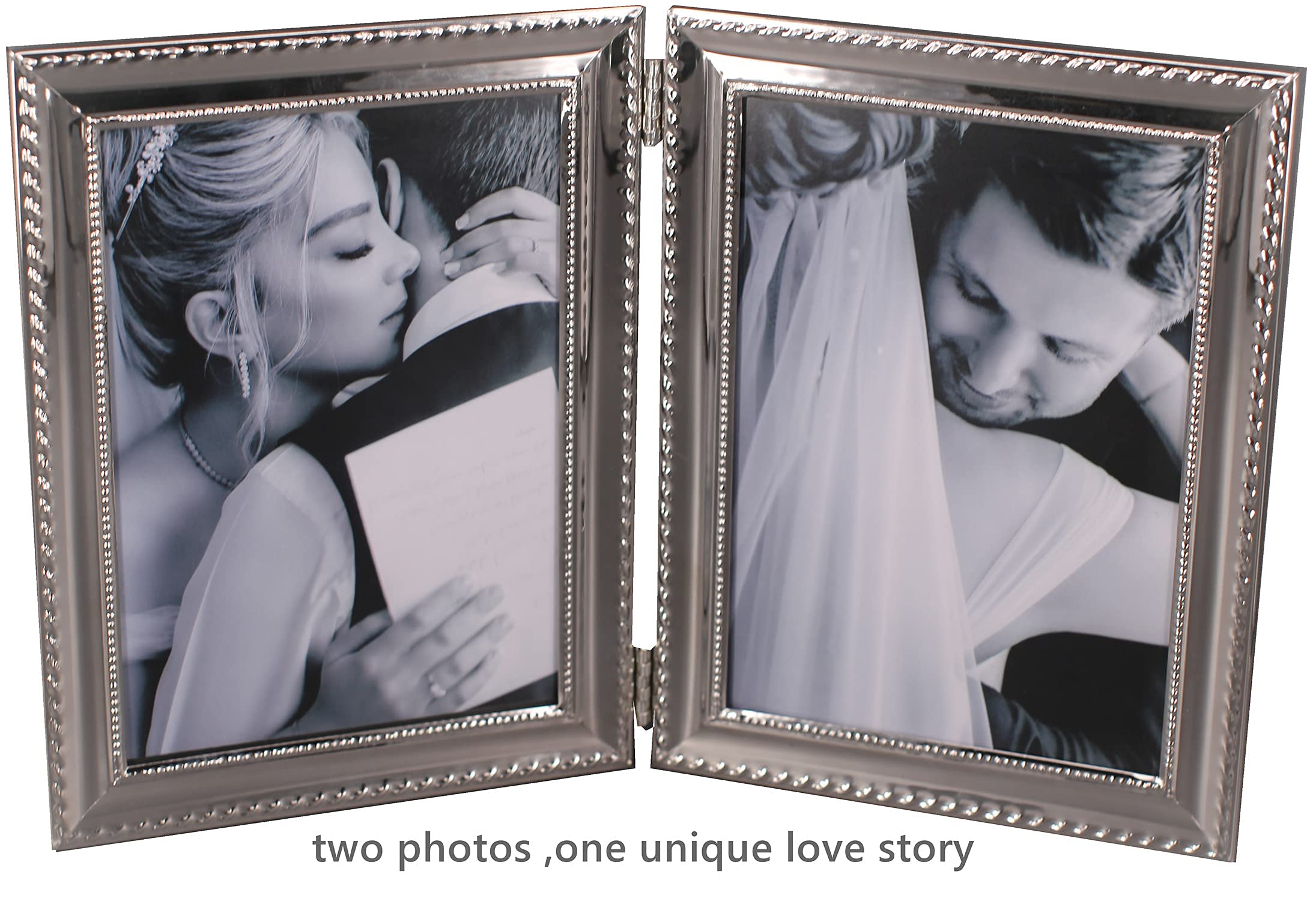 Amazon.co.jp: Leadex 洗練された両面フォトフレーム 折りたたみフォト