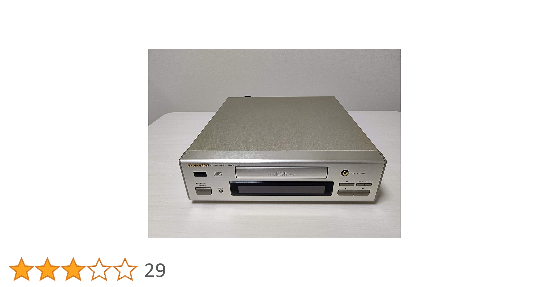Amazon.co.jp: ONKYO INTEC275 CDプレーヤー C-722M(S) : 家電