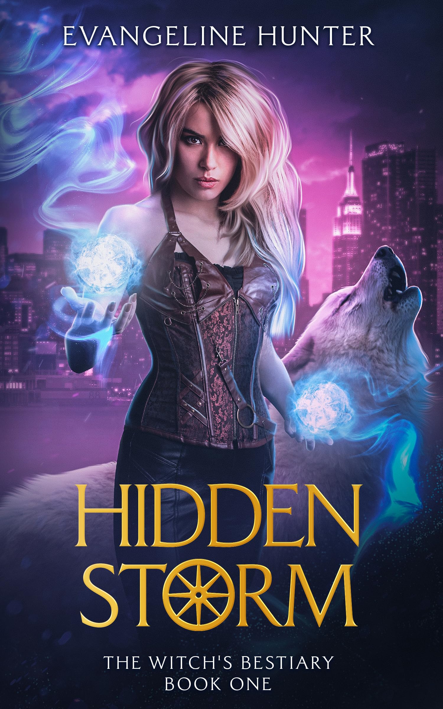 Hidden Storm: A Fast-paced Humorous Urban Fantasy Book (The Witch's Bestiary Book 1)