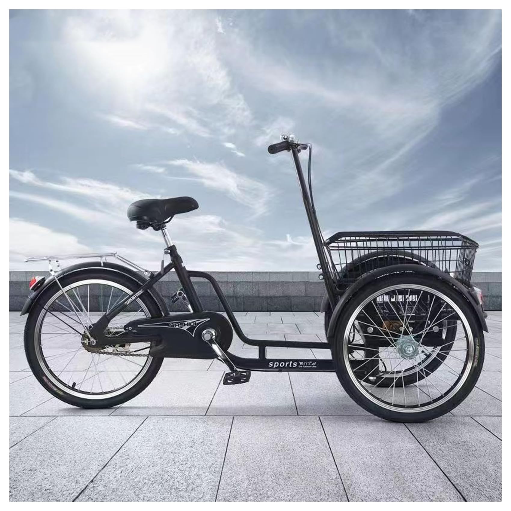 Amazon.co.jp: 三輪車 大人 三輪自転車 20インチ 3輪バイ 高齢者