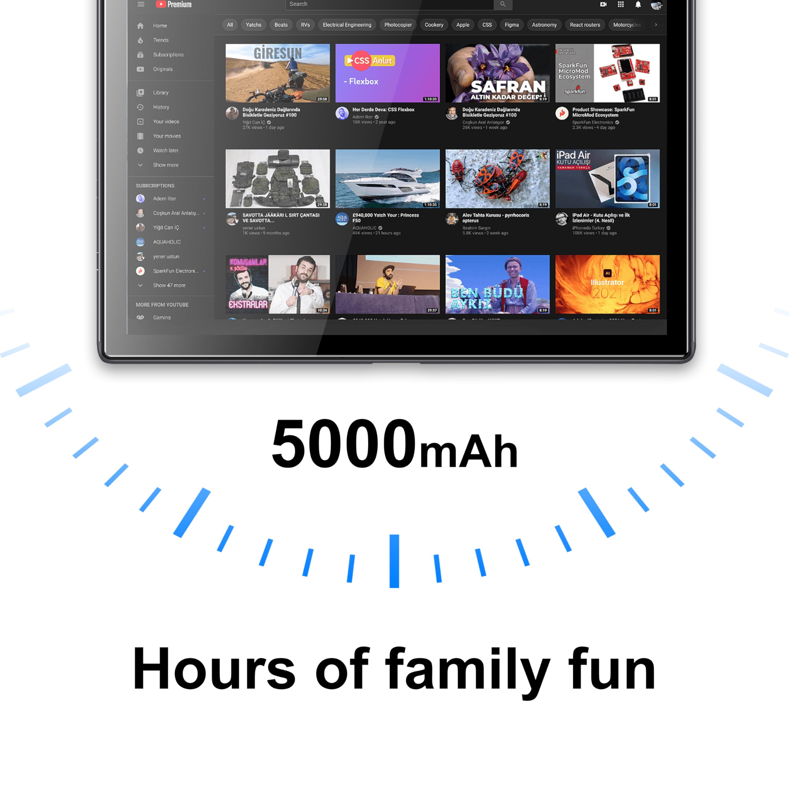 BYYBUO Tablet,10.1 inch Android 15 Tablets, 8GB RAM 64GB ROM 1TB Expand,1280x800 IPS HD Touchscreen,5000mAh Battery, Wi-Fi 6, Bluetooth 5.2, Dual Camera,Metal Body with Case