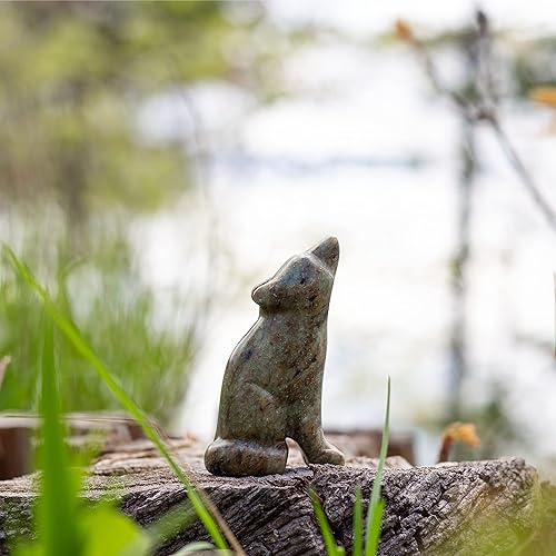 Miniatura 8 de STUDIOSTONE CREATIVE Kit de tallado de artes y manualidades para niños y adultos, escultura de lobo