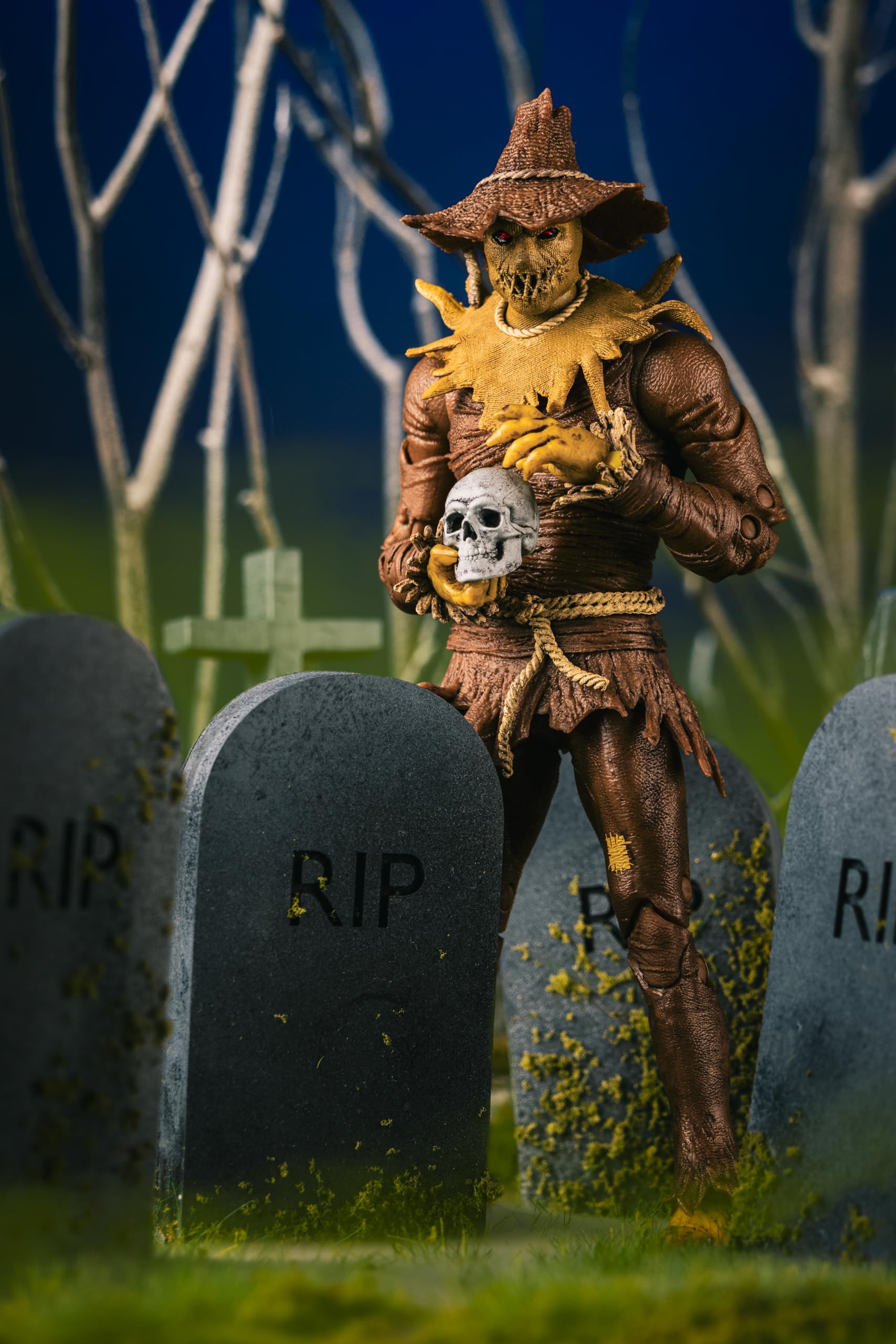 McFarlane Toys - DC Multiverse Scarecrow (DC Classic) Figura de acción de 7 Pulgadas