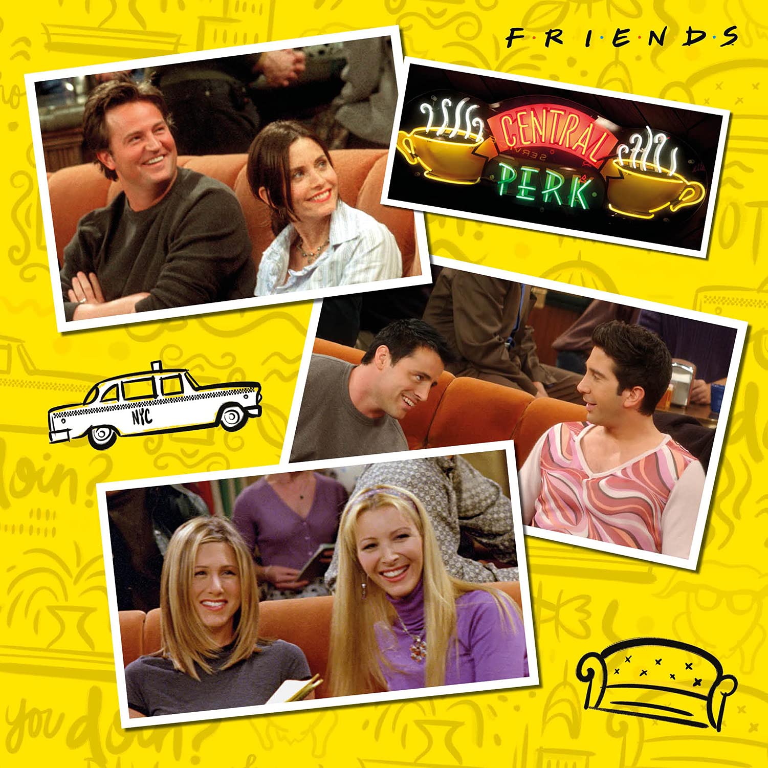 Danilo Promotions Carte D'anniversaire Officielle Friends How You Doin