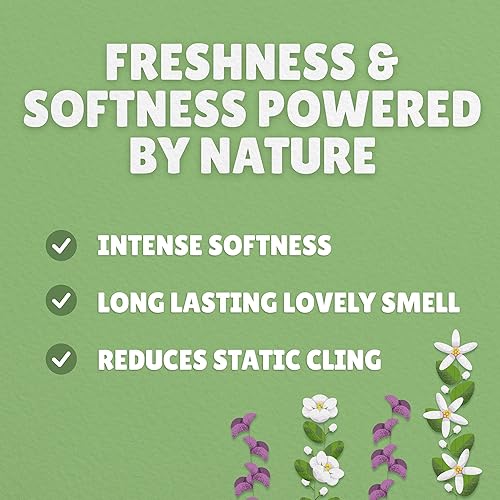 Miniatura 3 de Botanical Origin Suavizante de tela a base de plantas hipoalergénico libre de parabenos aroma de jazmín fresco y lavanda silvestre paquete de 2