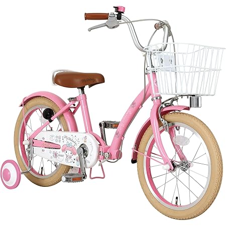 Amazon Amazon限定ブランド Streamline ストリームライン マイメロディー 折りたたみ子供用自転車 16インチ スチール製フレーム Jp8753 With M M ピンク ストリームライン Streamline 子ども用自転車