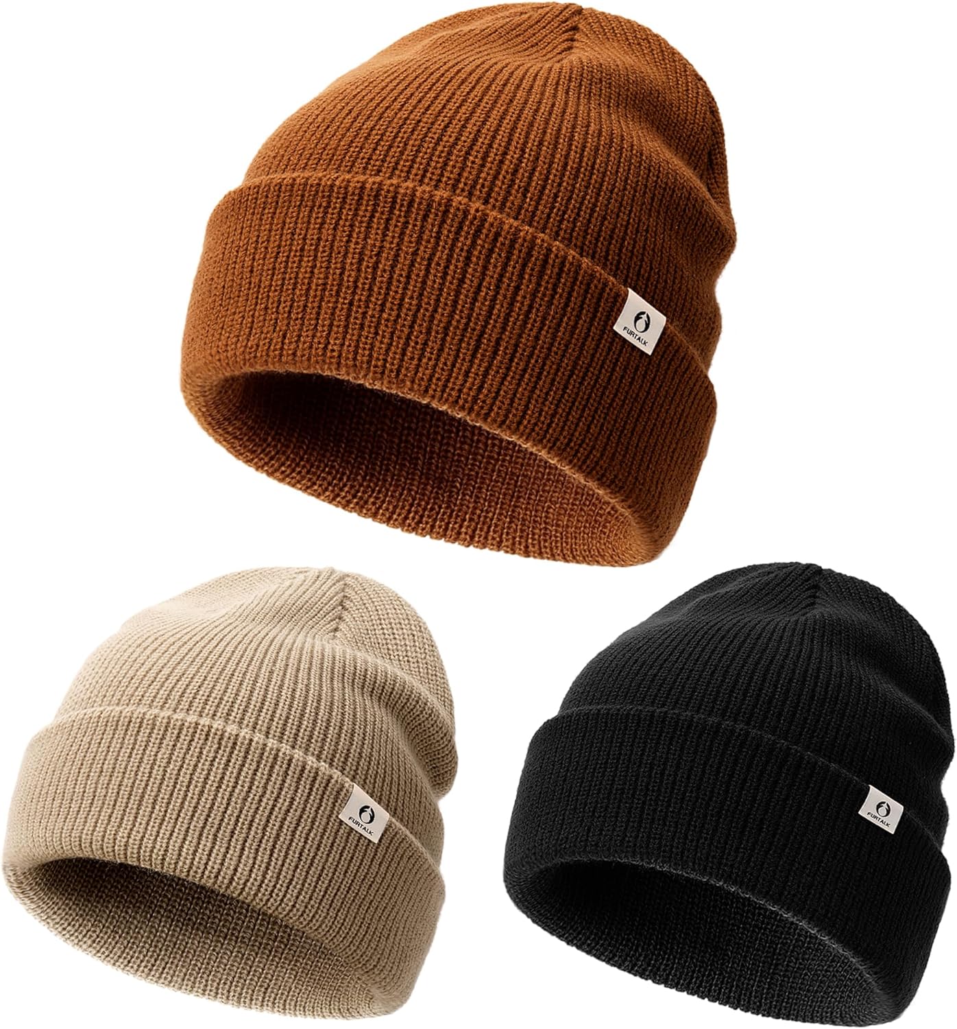 FURTALK Toddler Beanie Baby Kids Winter Hat Infant Boys Girls Knitted Skull Cap