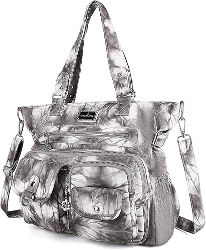 Miniatura 7 de Angelkiss - Bolsos de mano para mujer, bolsos de mano de poliuretano para mujer, bolsillos y bolsas de hombro