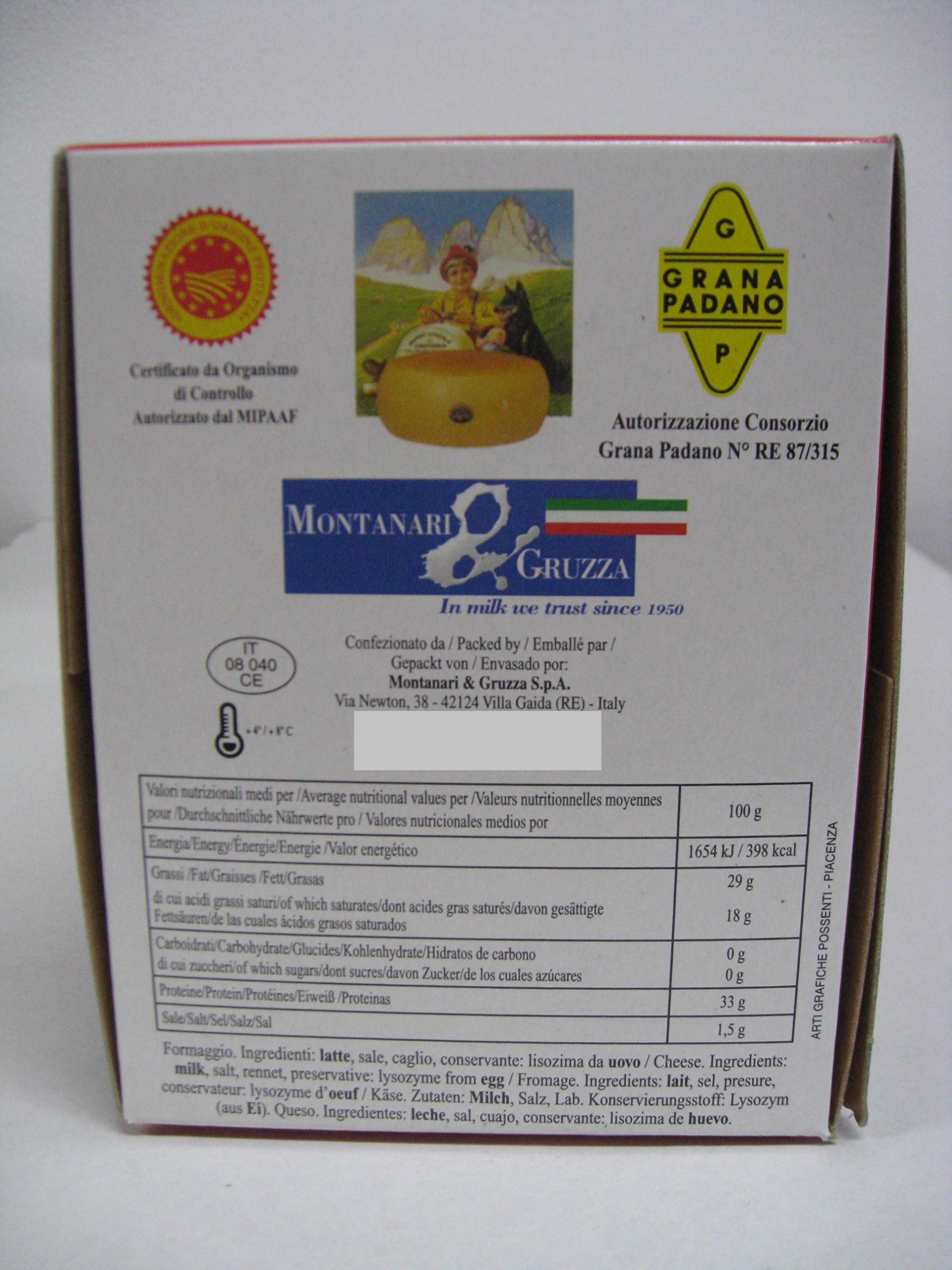 GRANA PADANO d.o.p. classico "GUSTO ANTICO" extra 16 Mesi 1 Kg in CONFEZIONE REGALO ASTUCCIO
