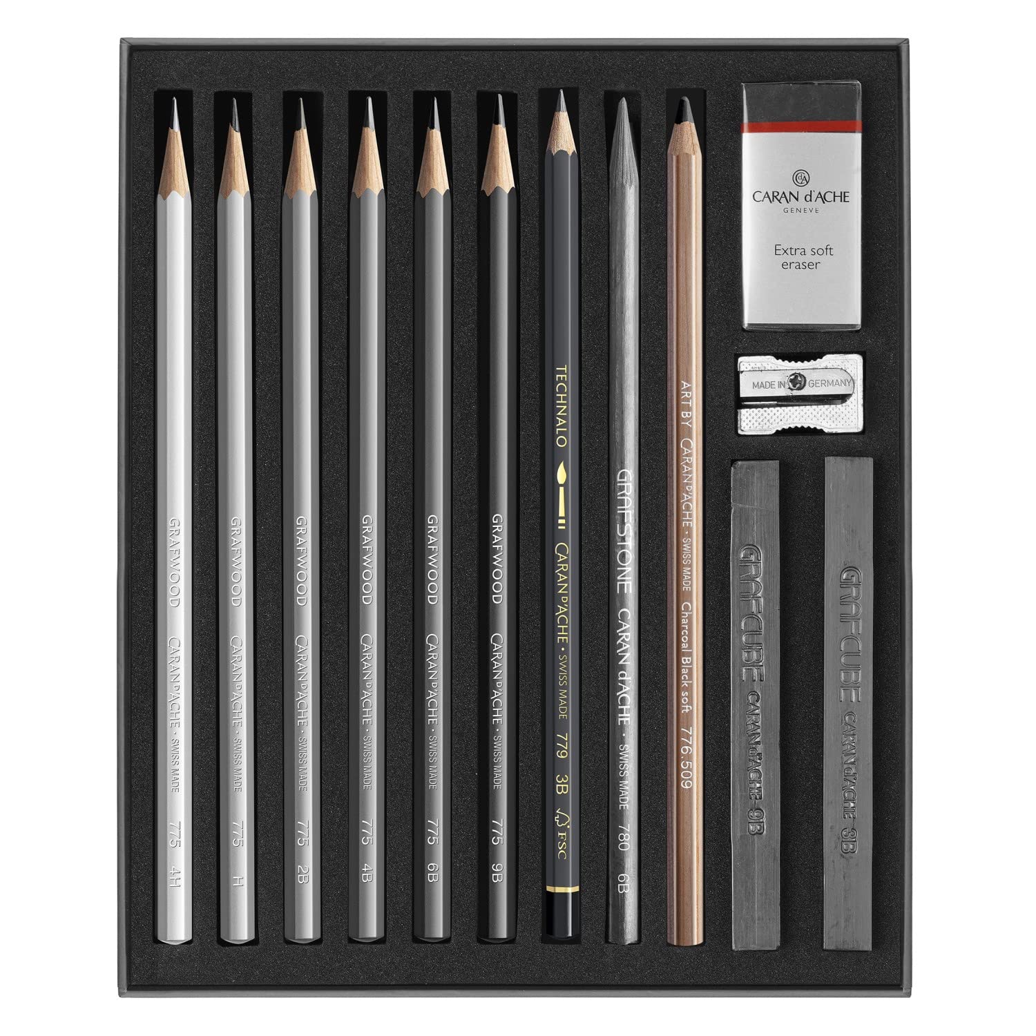 Caran d'Ache Art by Sketch - Set da 14 pezzi