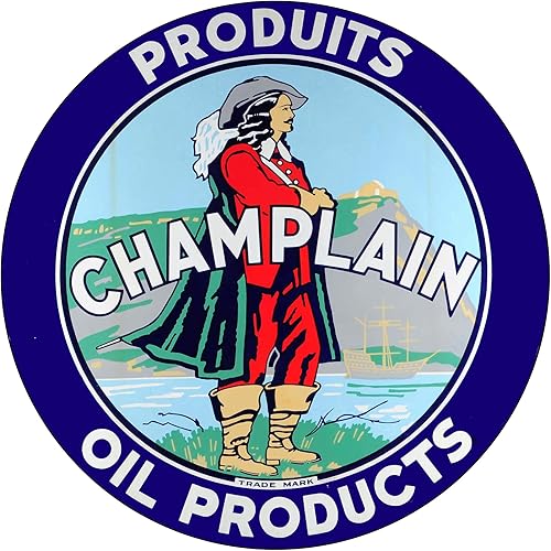 Miniatura 34 de Brotherhood Letrero de gas vintage de reproducción de letreros de metal vintage, letrero redondo de metal para garaje y hogar, 8 pulgadas de Nourse