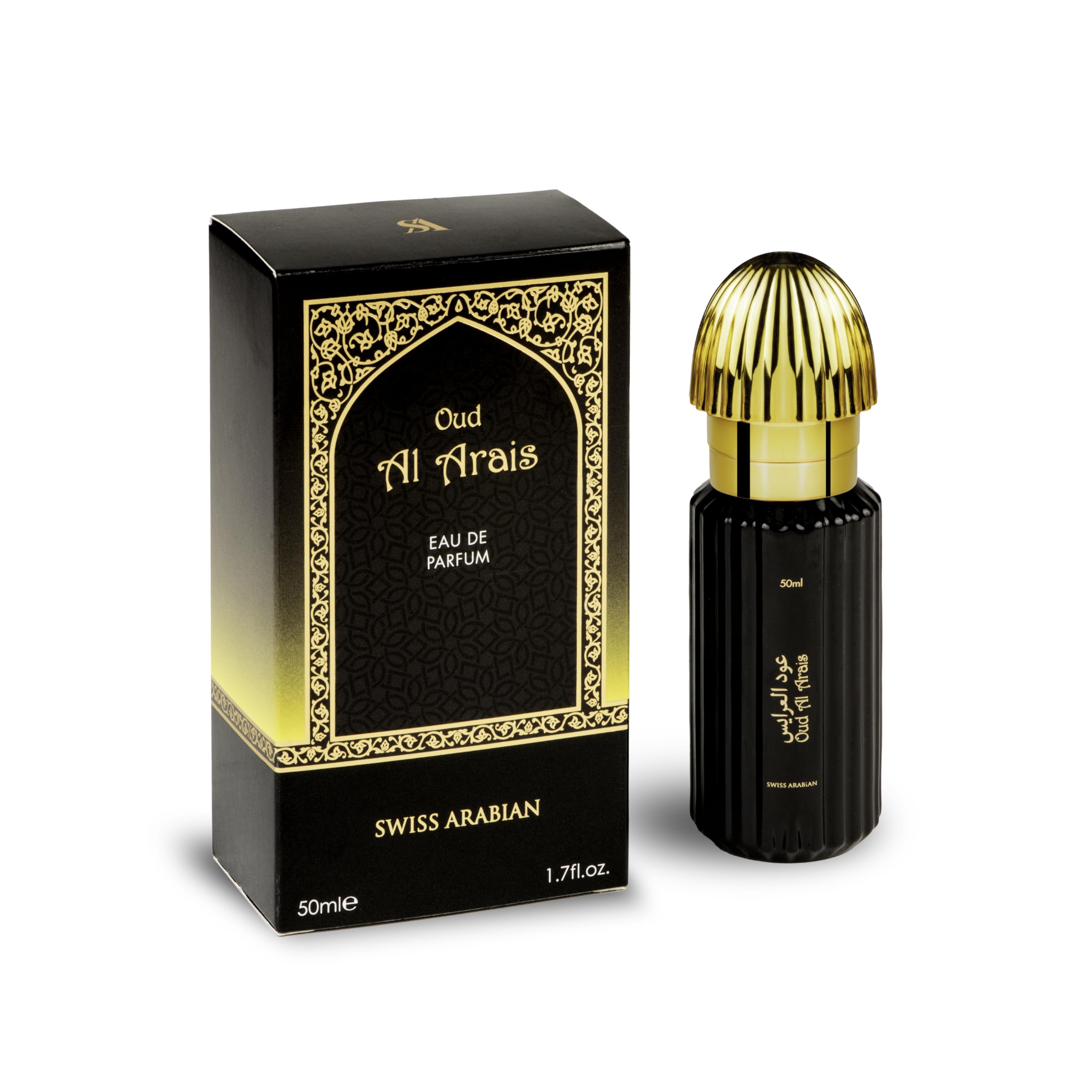 【未使用】男性用フレグランス　Arabian Oud Elegant Black Elegant Black 100 ml - Masculine Citrus & Musk Perfume - Arabian Oud