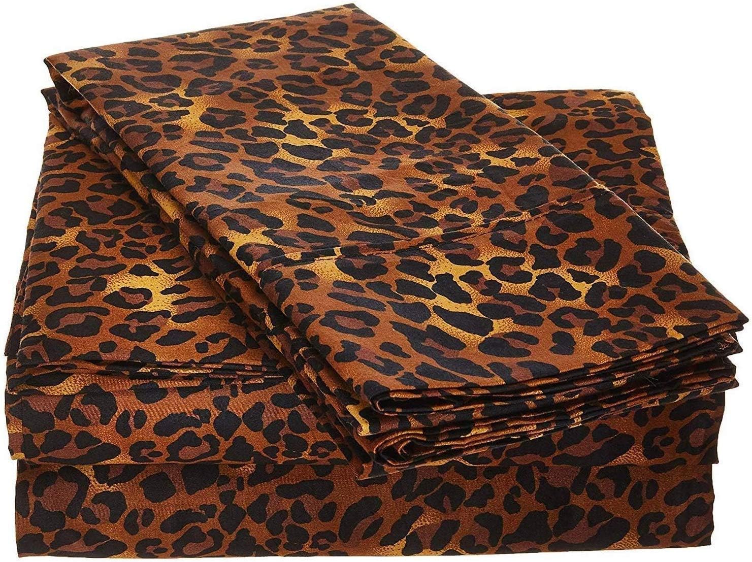 animal print cot sheets