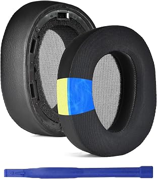 WH-H900N Replacement Ear Pads, Upgraded Cooling Gel Earpads Cushions for Sony WH-H900N and MDR-100ABN Headphones, WH-H900N Headphone Earpads with Memory Foam Black