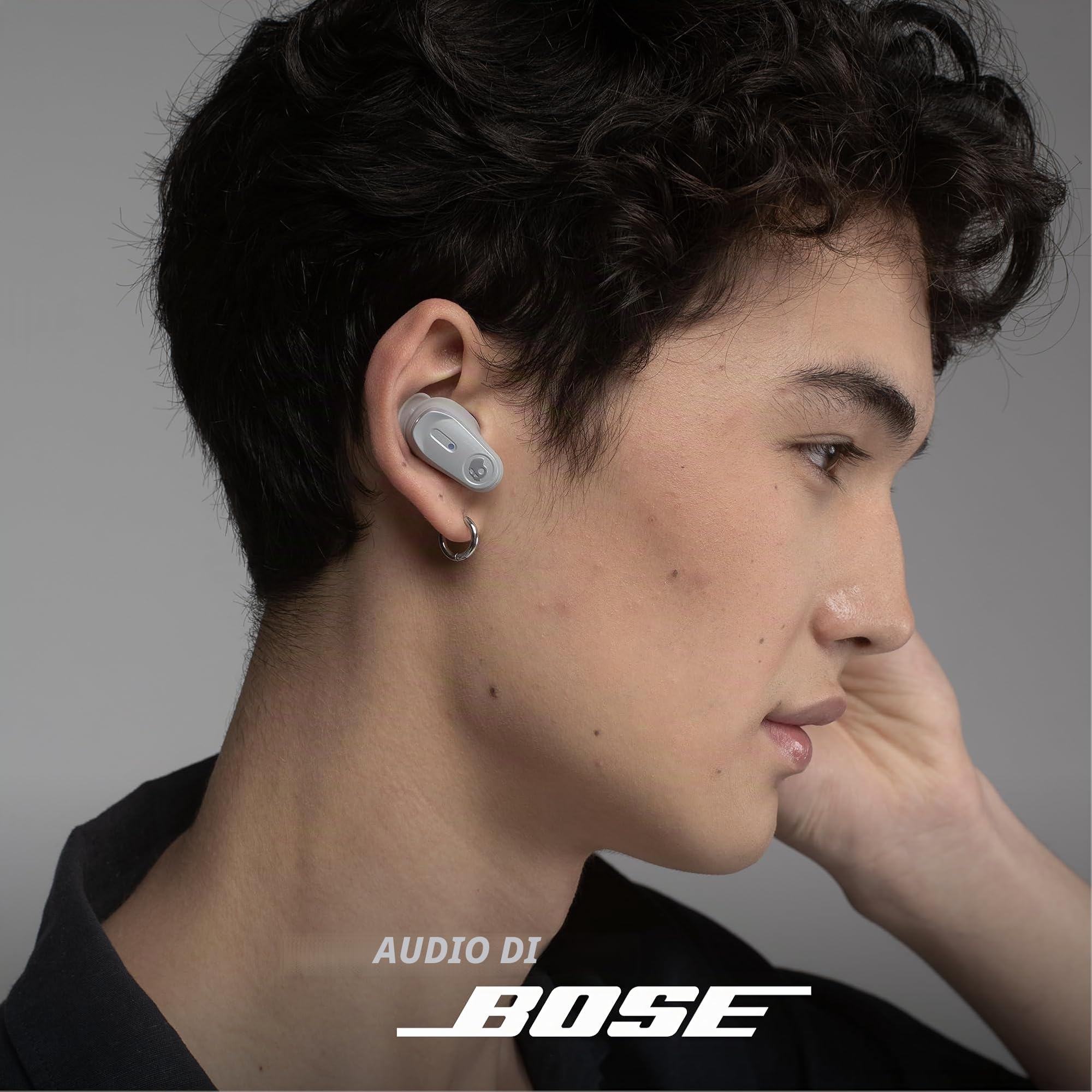 Skullcandy Method - Auricolari wireless 360 ANC, Sound by Bose, cuffie Bluetooth, cancellazione del rumore premium, batteria fino a 40 ore, resistente al sudore e all'acqua, microfono per iPhone e