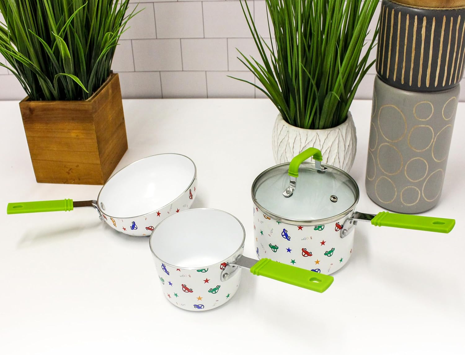 BergHOFF Children's Line Cookware Set-Boys, Multicolored