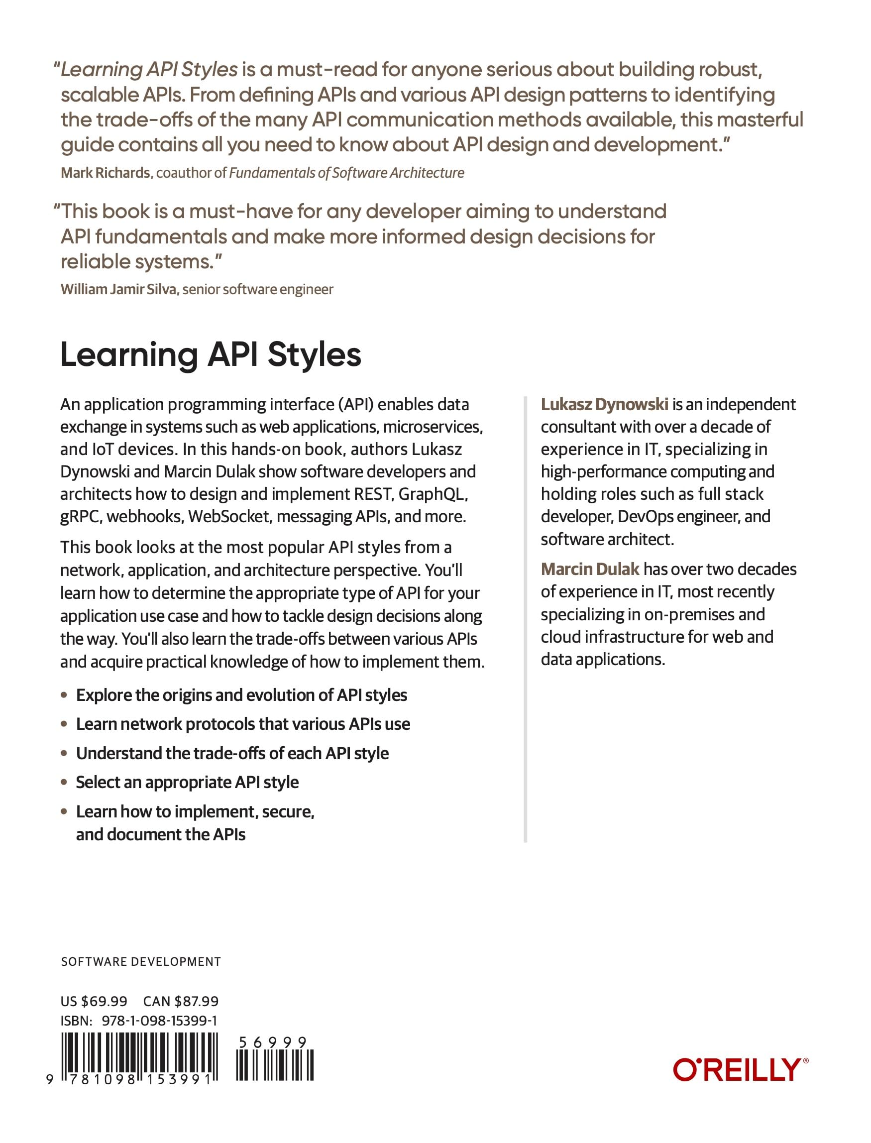 Learning API Styles: Understanding the Trade-Offs of Common APIs and Choosing the Correct Solutions