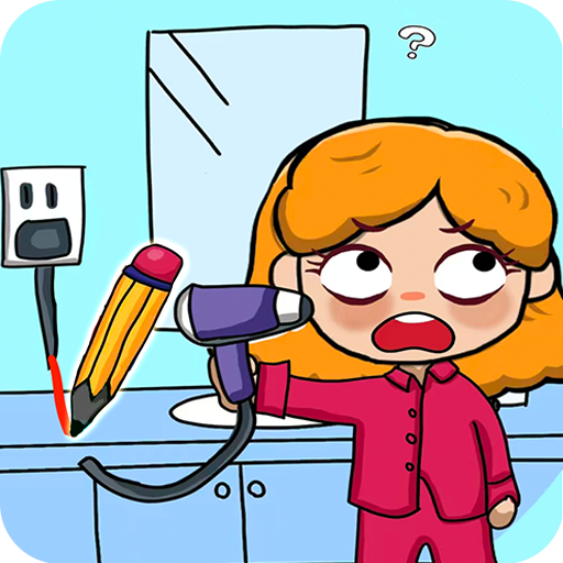 Draw Happy Puzzle - Draw Lines to Make Her Smile