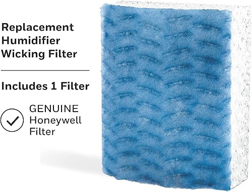 Miniatura 2 de Honeywell HFT600PF1 Filtro de Mecha de Repuesto T, 1 paquete, Blanco