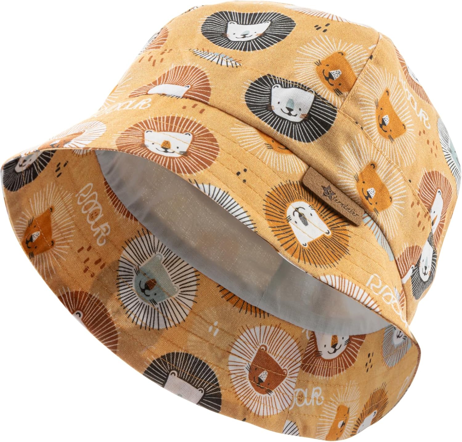Sterntaler Kinderhut Aus Baumwolle Bedruckt Mit Löwen Unisex Sun Hat
