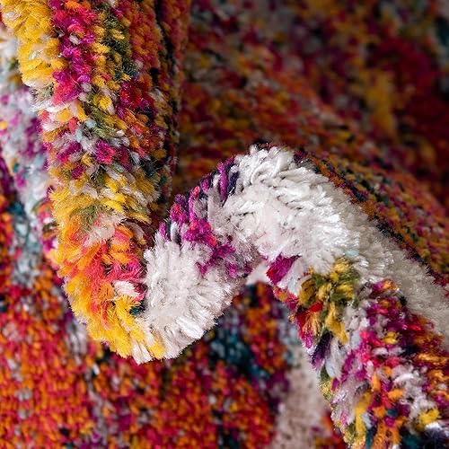 Miniatura 312 de Rugs.com Lattice Frieze Collection Alfombra – 4 x 6 pies, alfombra mediana negra perfecta para salas de estar, comedores grandes, planos abiertos