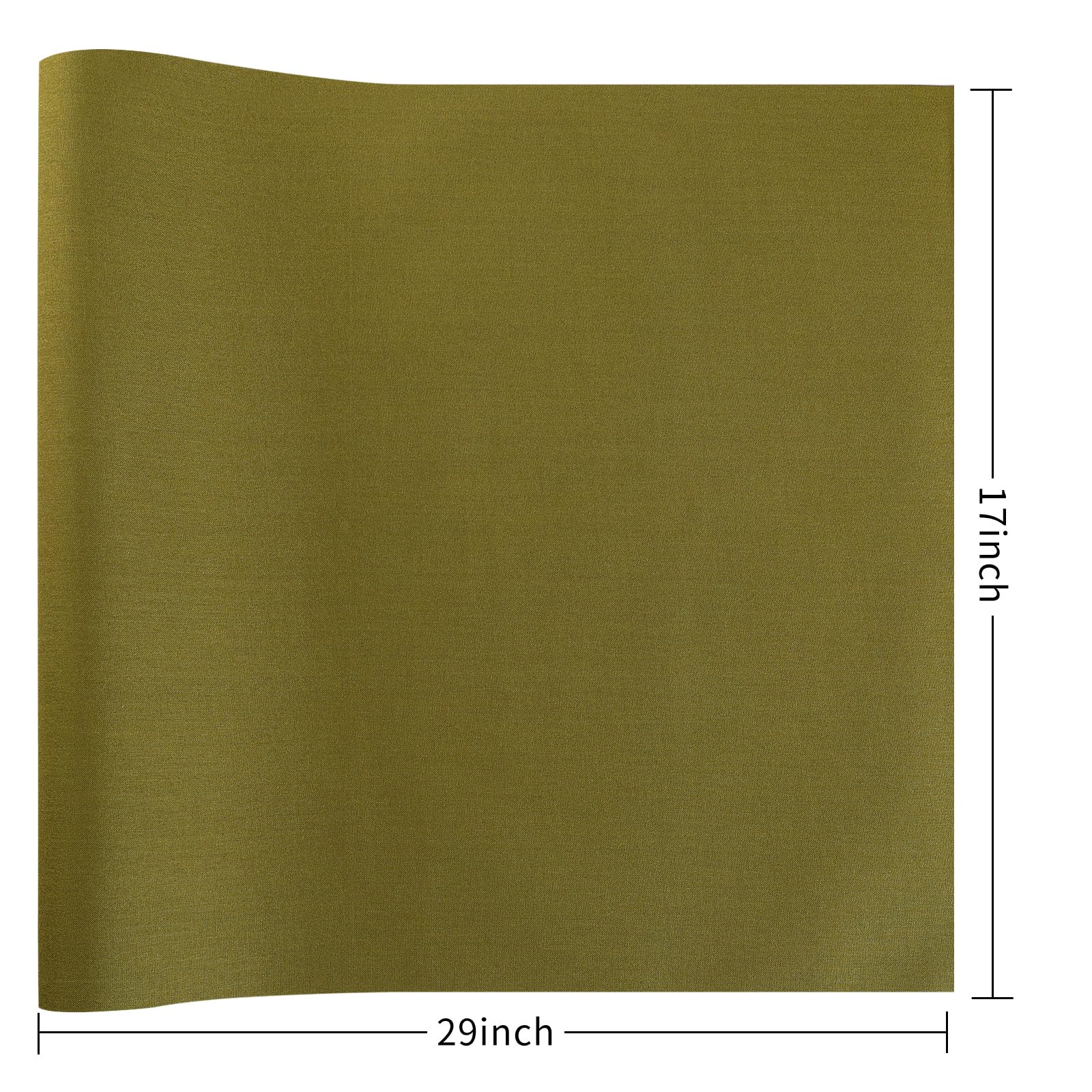 Wooqu Book Cloth, Fabric Surface and Paper Backed, Durable, Strong, 17x29”, for Book Binding White - Image 4