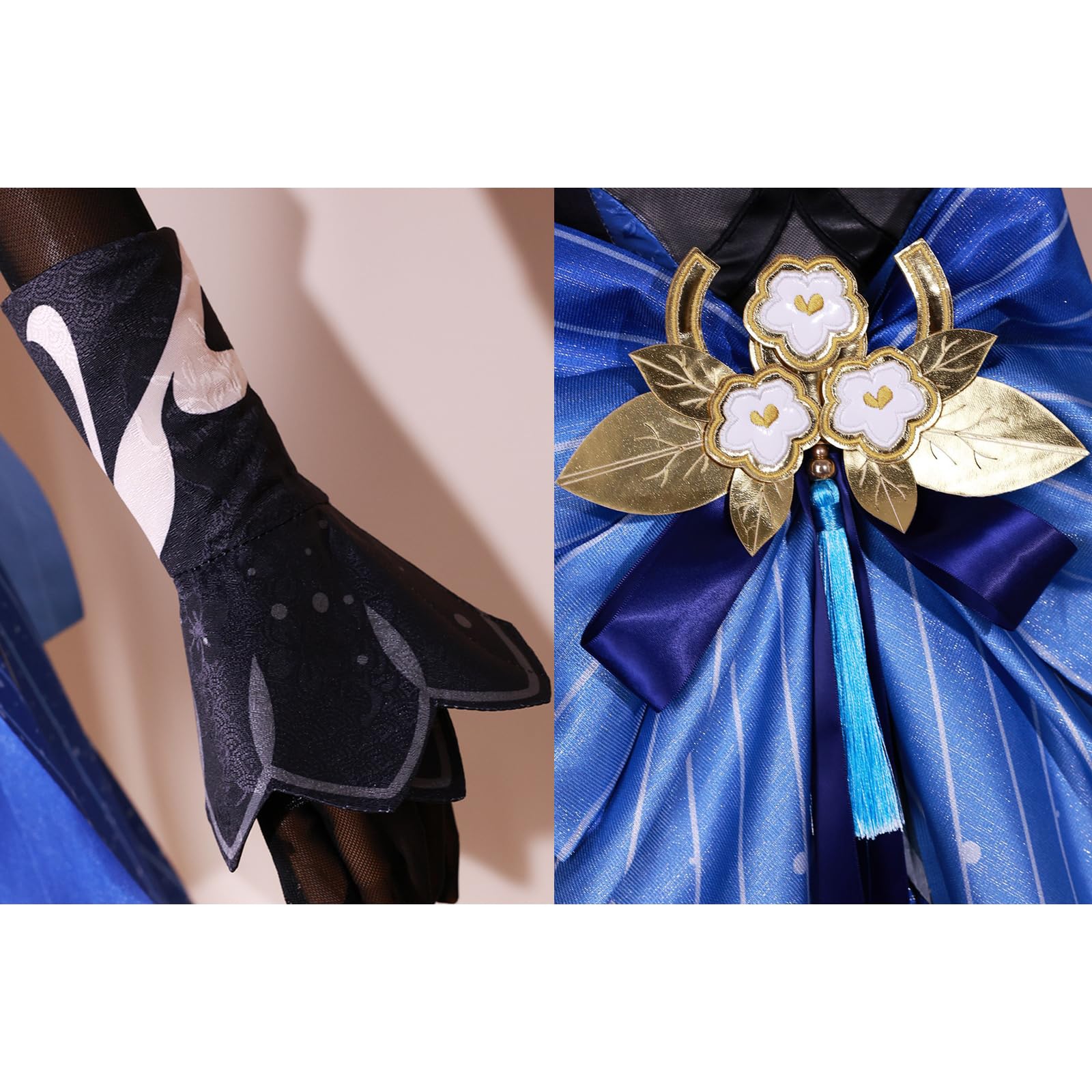 Amazon.co.jp: Plazhen 原神 コスプレ 甘雨 新コスチューム 玄玉瑶芳