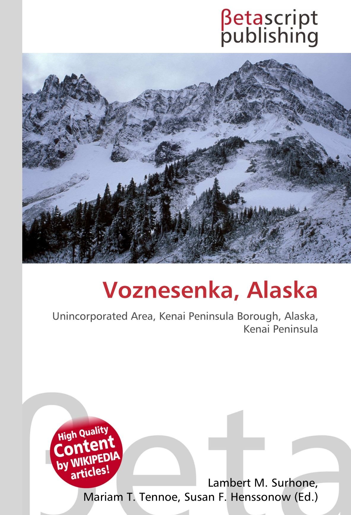 Voznesenka, Alaska: Unincorporated Area, Kenai Peninsula Borough, Alaska, Kenai Peninsula
