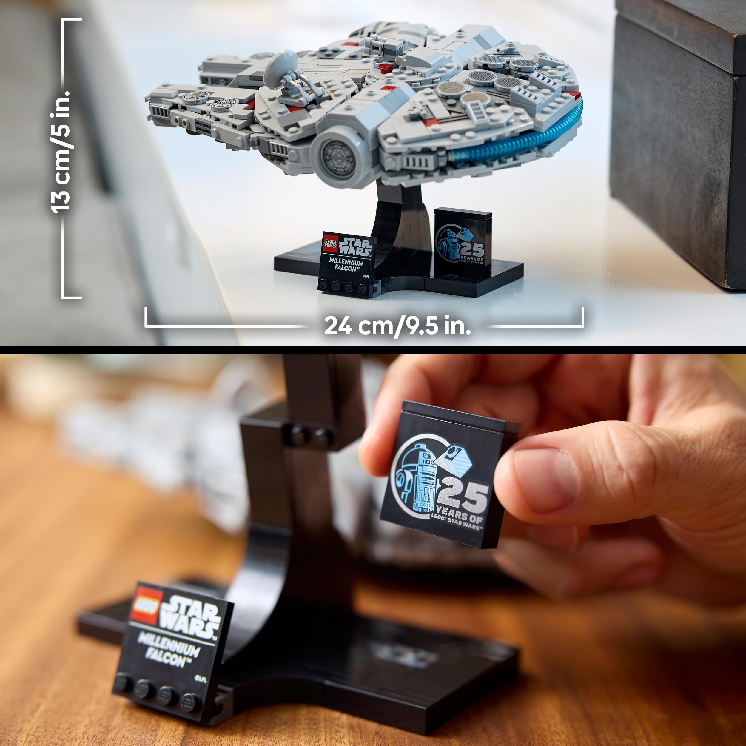 LEGO Conjunto De Nave Espacial Star Wars Millennium Falcon 75375