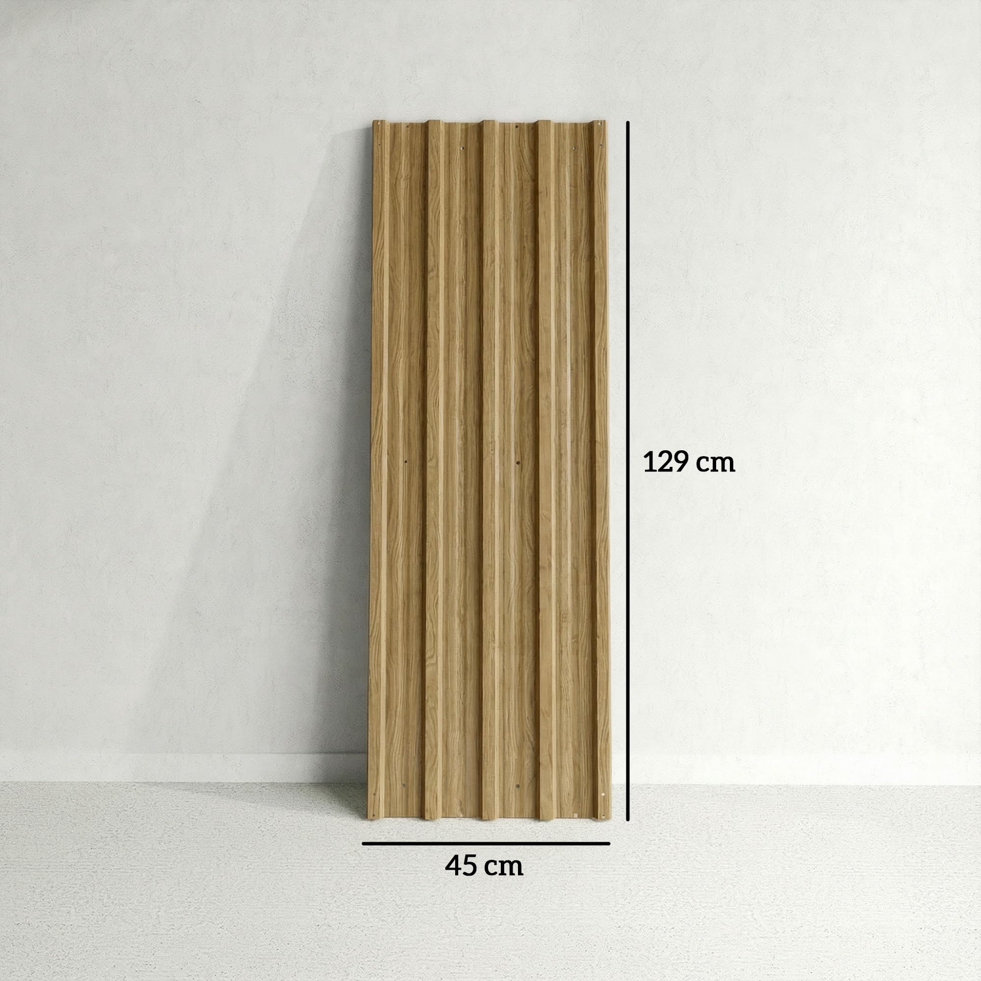 Outsunny 12x pannelli per tetto in acciaio zincato, lamiere profilate per tetto 7 m², per capanno degli attrezzi, tettoia, garage, esterni, 129 x 45 cm, legno naturale