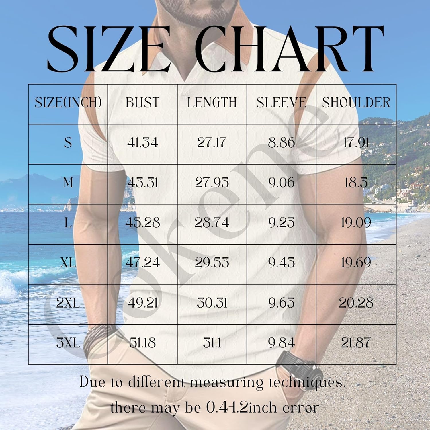 Men's Golf Polo Shirts Short Sleeve Color Block Textured Slim Fit Lapel T-Shirts Summer Fashion Workout Athletic Tees