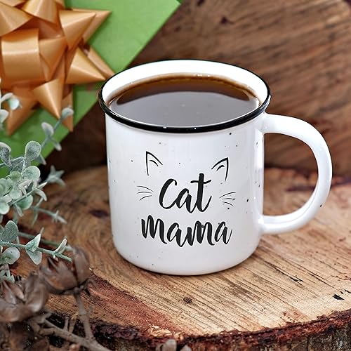 Vista 14 de MAINEVENT Taza de café con texto en inglés "Best Cat Dad Ever" de 11 onzas – Regalo genial para papá y gato para hombres