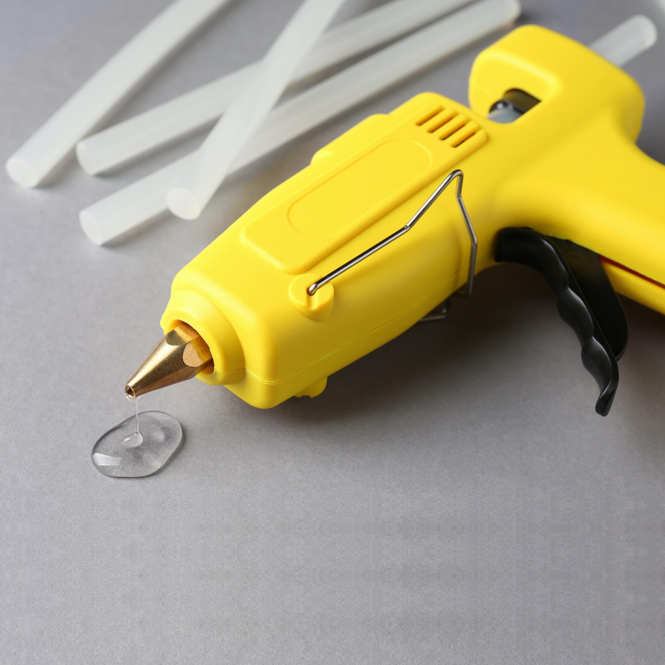IDEA HOME 50 Pezzi Stick Colla a Caldo 7x100 mm – Bastoncini Trasparenti Universali per Pistola Colla a Caldo – Fai da Te, Artigianato, Riparazioni Domestiche | Universale, per pistola per colla a caldo, ideale per fai da te, artigianato, tempo libero