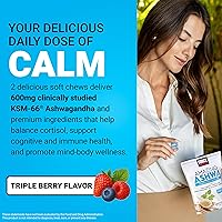 Vista 5 de Force Factor Amazing Ashwa for Stress Relief, Memory, Focus, and Immune Support Health, Ashwaganda Supplement with KSM-66 Ashwagandha for Stress