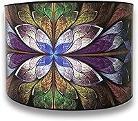 Vista 24 de Royal Designs, Inc. Sombra decorativa de tambor hecha a mano, hecha en Estados Unidos, 10 pulgadas, HBC-8073-10-2, jardín de mariposas - 2