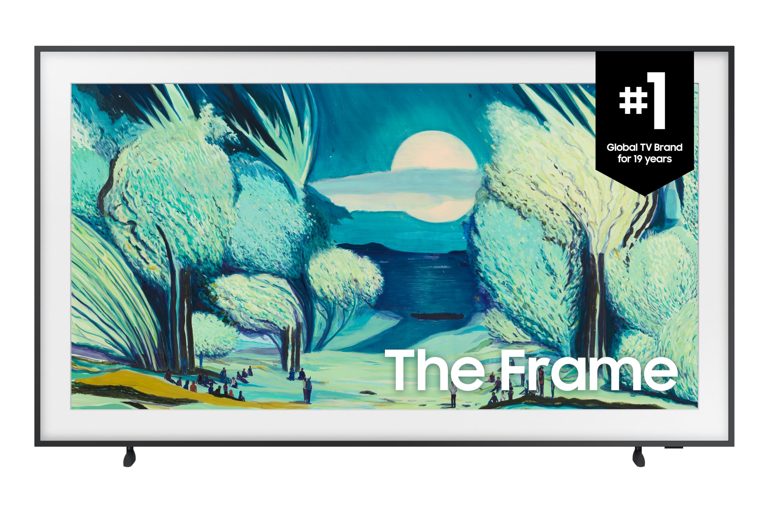 SAMSUNG 65-Inch The Frame 4K Smart TV, Art Mode, Matte Glare Free Screen, Slim Design, AI Gen 2 Processor, 144Hz, Slim Wallmount Included, One Connect Box, Q-Symphony - QN65LS03FAFXZC [Canada] (2025)