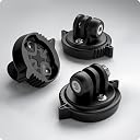 TUSITA Quarter-Turn to Friction Flange Mount Adapter Compatible with Garmin Edge Bike GPS, Varia UT800 Smart Headlight - Mounting Bracket Designed for GoPro gallery image