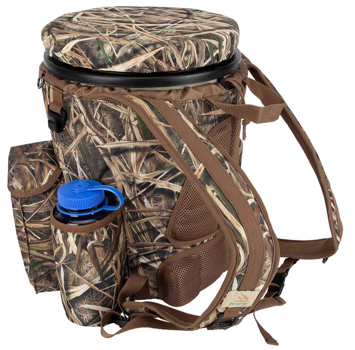 Peregrine Venture Bucket Pack Hunting Bucket Backpack Combo, Mossy Oak