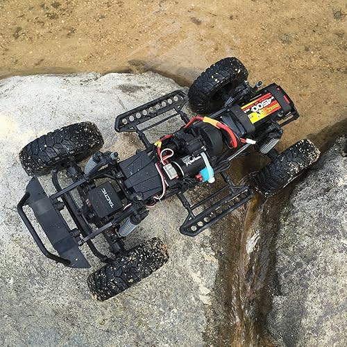 Miniatura 8 de Motor sin escobillas RC906 1250KV de 6 postes para 1/10 1/14 Axial Wraith Crawler, obtener calcomanía funshobby