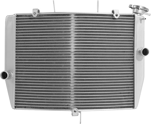 TCT-MOTORPARTS Enfriador de motor de radiador apto para Kawasaki Ninja ZX-6R ZX636 2013-2023