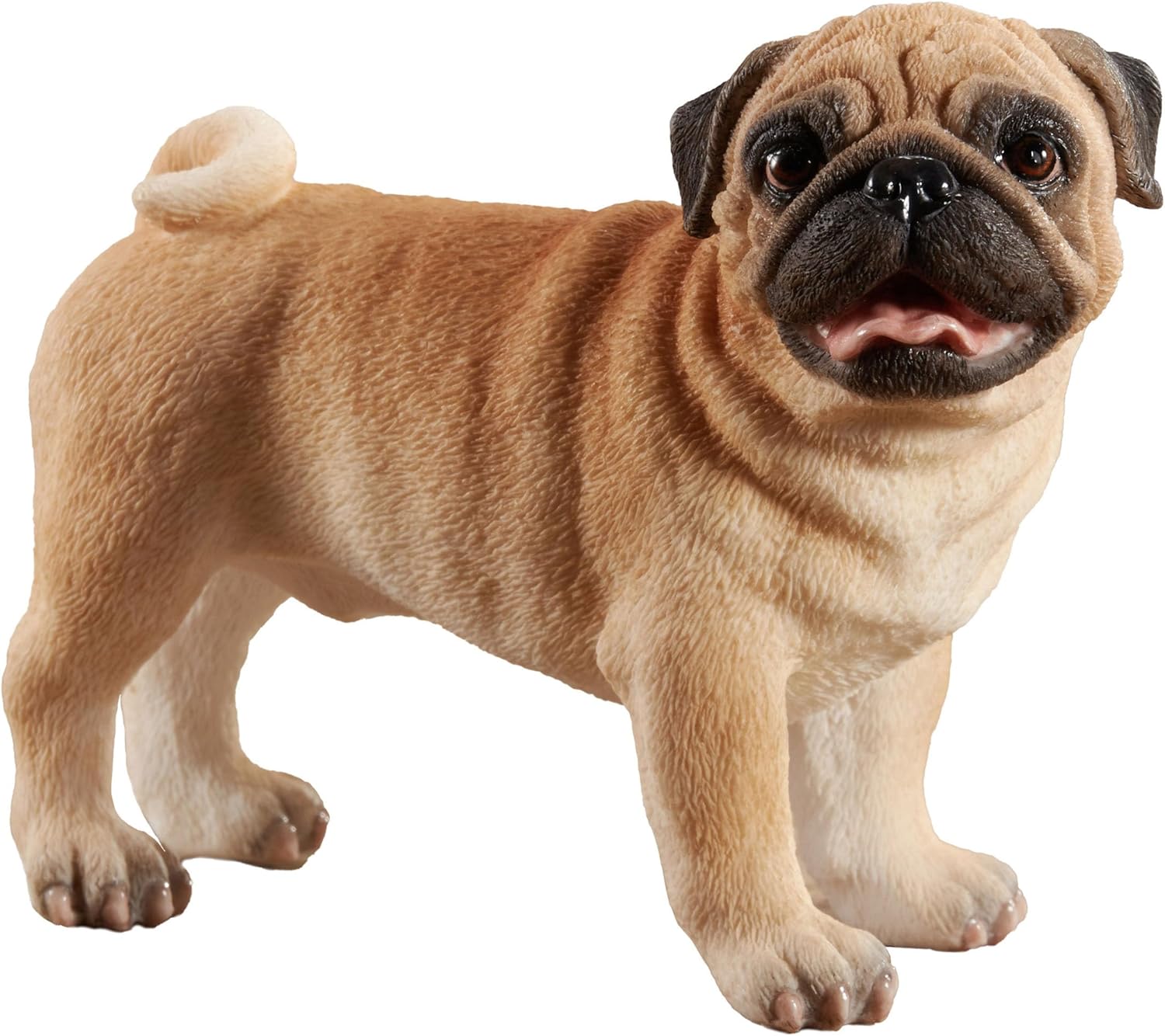 Veronese Design 3 3/4 Inch Pug Dog Resin Figurine Animal Pet Collectible