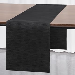 Myir JUN Black Table Runner Home Decor Dining Table Runners