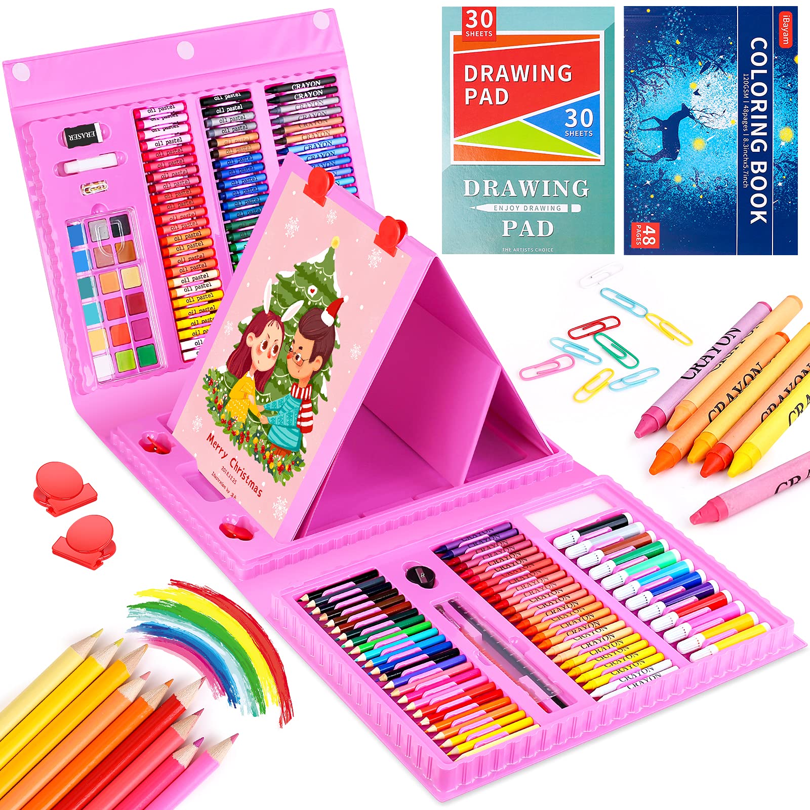 Buy Art Kit, iBayam 222 Pack Drawing Kits Art Supplies for Kids Girls